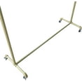 thumbnail image 7 of CNCEST Clothing Rack 47.2"x15.7"x63", With wheels Iron Rod Floor-Standing Hangers Clothes Shelves, 7 of 7