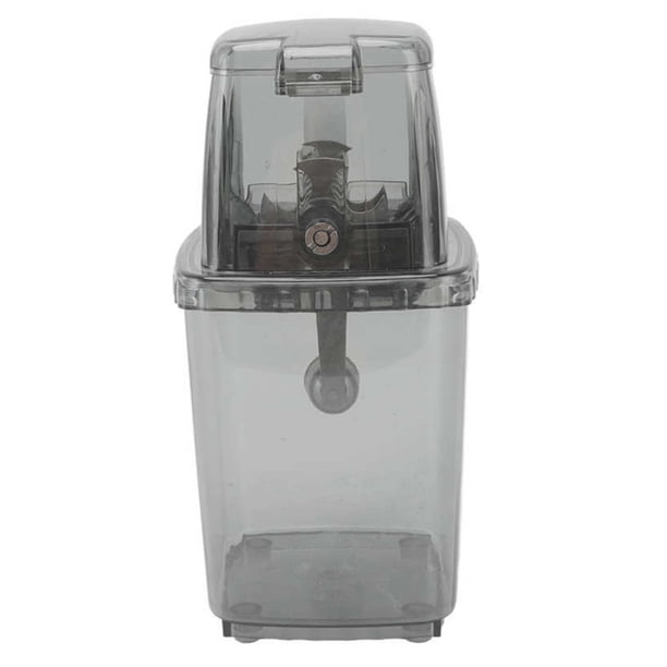 Máquina de hielo raspado a mano, trituradora de hielo portátil 1.25L Trituradora de hielo manual de bricolaje Máquina raspada de hielo manual Durabilidad probada en el tiempo