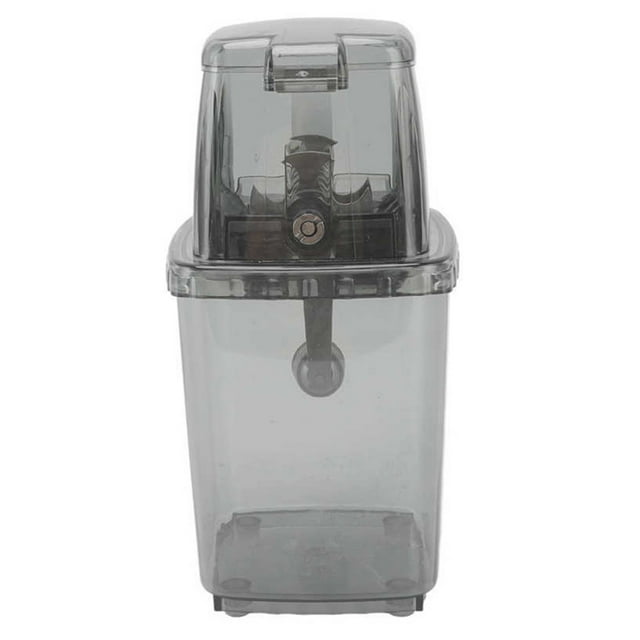 Máquina de hielo raspado a mano, trituradora de hielo portátil 1.25L Trituradora de hielo manual de bricolaje Máquina raspada de hielo manual Durabilidad probada en el tiempo