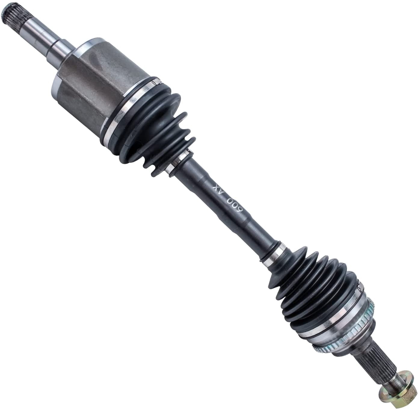 Detroit Axle - 2pc Front CV Axles for 2007-2014 Ford Edge, 2007-2015 Lincoln MKX, 2 Complete CV Axle Shafts Assembly 2008 2009 2010 2011 2012 2013 Replacement