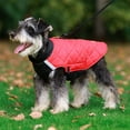 thumbnail image 4 of BadPiggies Waterproof Dog Vest Coat Reflective Windproof Winter Warm Pet Jacket for Small Medium Large Dogs (4XL, Red), 4 of 8