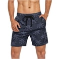 thumbnail image 4 of Aobny Board Men's Shorts Baggy Hawaiian Clothes Big & Tall Casual Plus Size Work Clothes,XXL, 4 of 5