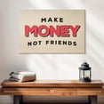 thumbnail image 2 of Elephant Stock Make Money Wall Art - Horizontal Canvas Wall Art - Living Room Wall Decor - Inspirational And Typography Canvas - Black And Red Decor - 24" x 16", 2 of 8
