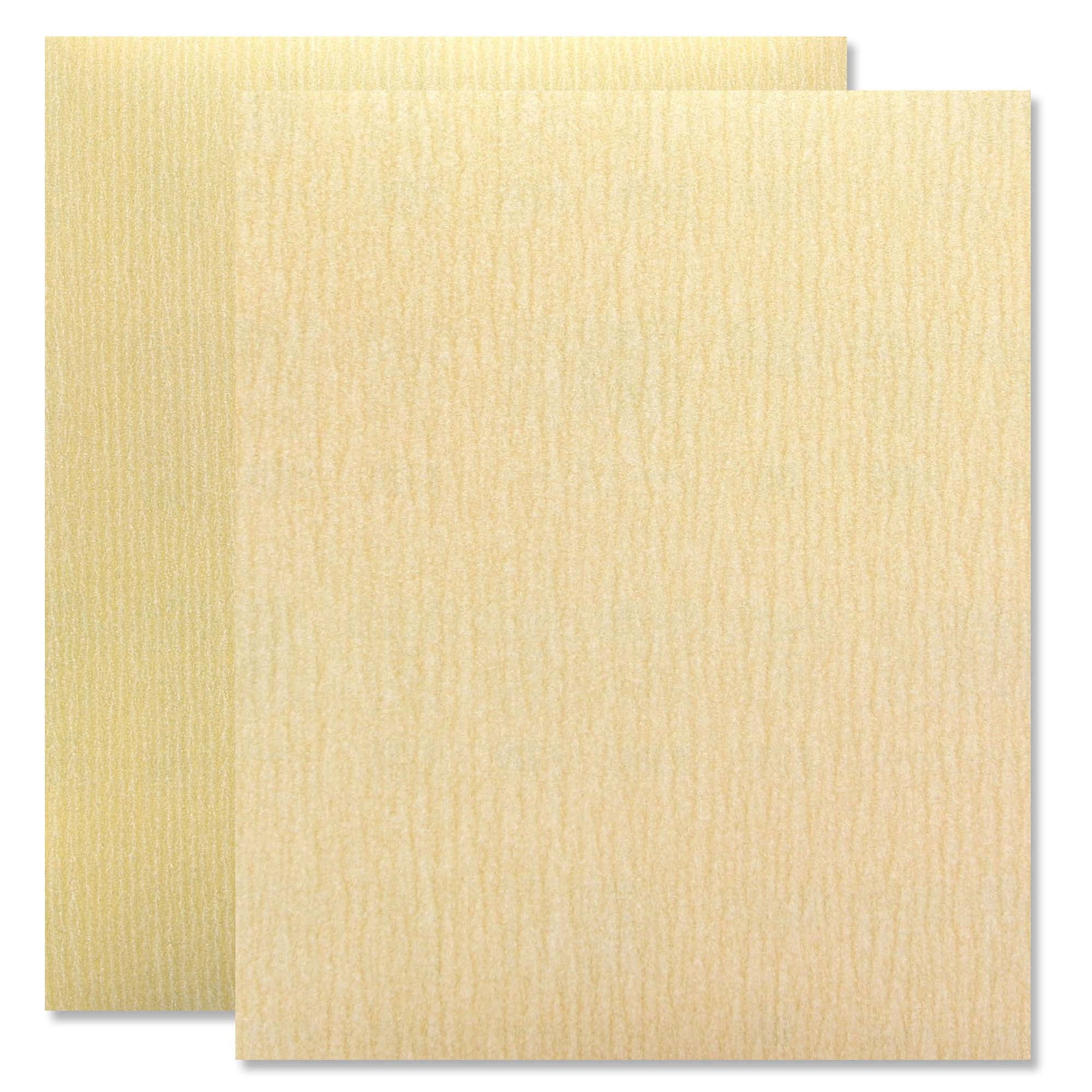 9 Inch X 11 Inch 320 Grit Waterproof Hand Sanding Sheets 100 Pack 