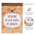thumbnail image 2 of Magnolia Garden Welcome Patch of Heaven Pumpkins 13 x 18 Inch Polyester Garden Flag, 2 of 2