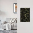thumbnail image 5 of Balery Gold Gloss Outline Floral for Duplex Wall Plates Kit, Electrical Outlet Covers, Standard Size 1-Gang 5.0" x3.0", Electric Receptacle Plug Covers-Style V, 5 of 6
