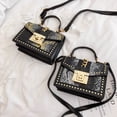 thumbnail image 2 of CJSHOPPE WOMEN HANDBAG CROSSBODY TOTE NYLON SNAKESKIN BAG, 2 of 3