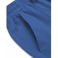 thumbnail image 5 of COOFANDY Men's 2 Piece Summer Beach Linen Button Down Shirt & Pant Outfit Set, 5 of 12