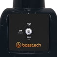 thumbnail image 3 of Licuadora Bosstech 750W Vaso de Vidrio+Plástico 2L Tradicional 2Vel Negro, 3 of 5