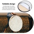 thumbnail image 3 of REOFLYUP Portable Light Diffuser Photography Reflector Cloth Gold 1Pack, 3 of 8