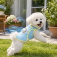 thumbnail image 3 of Pet Cooling Vest with Built-in Fan Breathable Sun Protection Small Size Lightweight Summer Cooling Dog Clothes for Outdoor Walking Hiking Travel Hot Weather 1 Pack 1 Fan + 1 Vest, 3 of 5