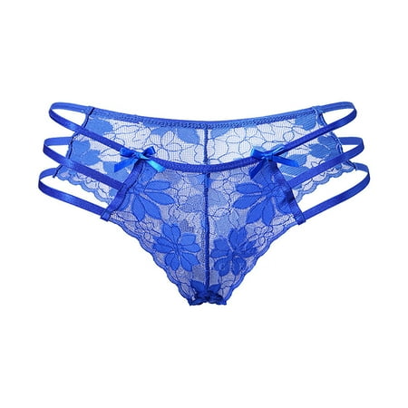 Yuhangmm Underwear Women Thong Sexy Panties Thong Lace Word Pants Ladies Briefs Sexy Lingerie Gown