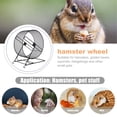 thumbnail image 2 of Milisten Jouet de Course Hamster Intéressant Hérisson de Maison avec Support, 2 of 5