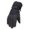 Black, variant on Krdevn Kids Full Finger Ski Gloves Windproof Thermal Lined Quilted Upper Anti Adjustable Wrist Strap Snow Gloves for Skiing Snowboarding Winter Outdoor Activities