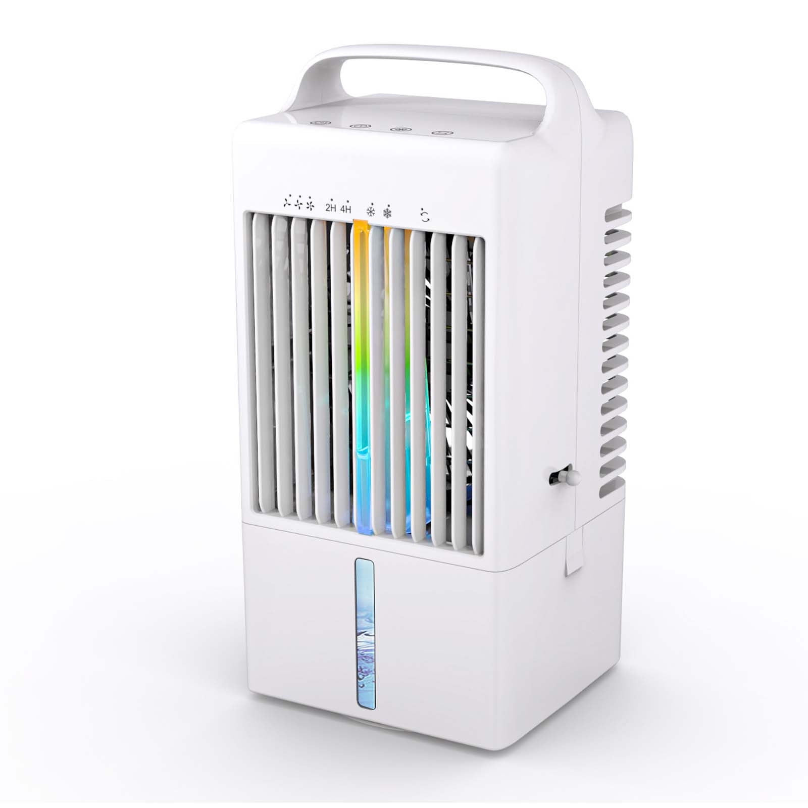 KITTEHIGM Desktop Water Cooler Fan USB Conditioning Portable Refrigeration Spray Fan Strong Wind Small Office Desk Air Cooling Device
