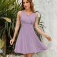 thumbnail image 7 of Lilac LAVENDER Sundress Sleeveless Dress Summer Women Clothes Dress for Women Dresses, 7 of 7