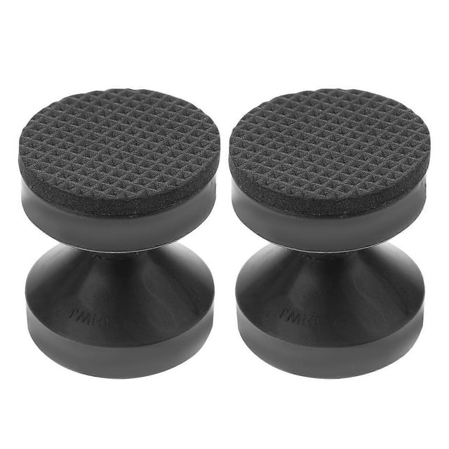 Black Adjustable Headboard Stoppers for Wall with 2Pcs Bed Stoppers