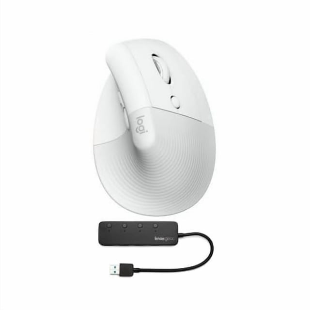 Logitech Lift Wireless Vertical Ergonomic Mouse 4 Buttons