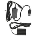 thumbnail image 2 of Batería simulada N con cable USB, batería simulada NPW235, batería simulada de CC para Fujifilm X GF, acoplador USB-CC, batería simulada de grado profesional, 2 of 12