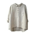 thumbnail image 2 of GaThRRgYP Tops for Women Trendy,Womens Topsunder $10,Women's Summer Casual Round Neck Short Sleeve Flower Printing Loose Shirt Tops, 2 of 7