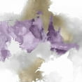 thumbnail image 2 of Hudson, Daniela 20x20 Gold Ornate Wood Framed with Double Matting Museum Art Print Titled - Derive in Amethyst II, 2 of 4