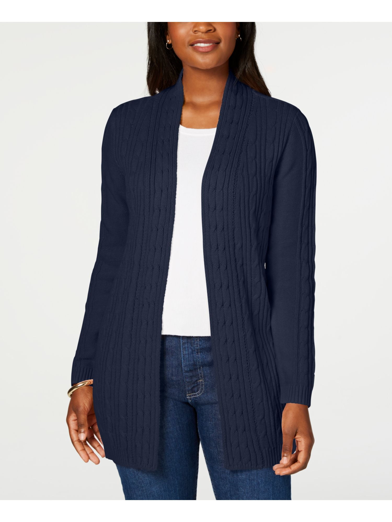 womens navy cardigan