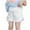 White, variant on Bovxnpu Summer Toddler Boys Girls Shorts, Kids Casual Shorts, Denim Shorts For Children Solid Color And Versatile Elastic And Perforated Hot Pants 4-5 Years