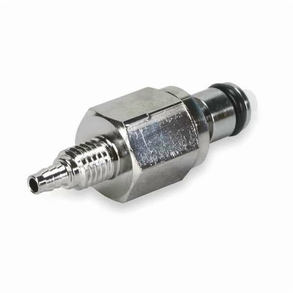 Colder 1/4" PTF Chrome Plated Brass Inline Insert LCD20004