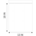 thumbnail image 2 of 13" X 18" (100 Bags) 2 Mil Clear Reclosable Zip Plastic Poly Bags, 2 Gallons with Resealable Lock Seal Zipper, 2 of 6