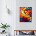 thumbnail image 3 of Abstract Colorful Wall Art Rainbow Canvas Picture Art 20x16 Inch Pastel Color Blocks Splash Wall Decor Modern Contemporary Prints Painting Artwork for Home Living Room Bedroom Office Decoration, 3 of 3