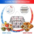thumbnail image 4 of Pastel Halloween Pattern Womens Lunch Box for Work,Insulated Large Lunch Bag for Tween and Teen,Loncheras Para Mujer,Leakproof Adult Lunch Bag for Work,Beach,Travel,Picnic,Camping, 4 of 7
