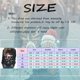thumbnail image 5 of Gibobby Sudaderas navideñas Moda para mujer Navidad Estampado Sudadera Cuello redondo Ajuste Tops Casual Manga larga Camisas de entrenamiento Blusa suelta(Azul,G), 5 of 5