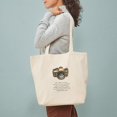 thumbnail image 3 of CafePress - Camera Quote Colour Tote Bag - Unisex Canvas Tote Bag, Beige, 1-Piece, 3 of 7