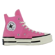 Converse Chuck 70 Plus Hi Unisex Shoes Size 7, Color: Oops Pinkj/Egret/Black
