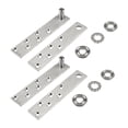 thumbnail image 3 of Bisagras de pivote de puerta, Oficina de Montaje de Rotación de 360 ​​grados Bisagras de puertas de madera de acero inoxidable para estanterías para, 3 of 8