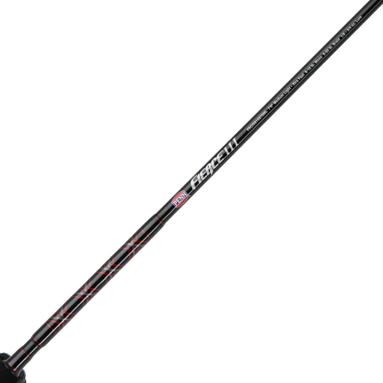PENN 7' Fierce III Fishing Rod and Reel Spinning Combo, Size 3000 Reel 