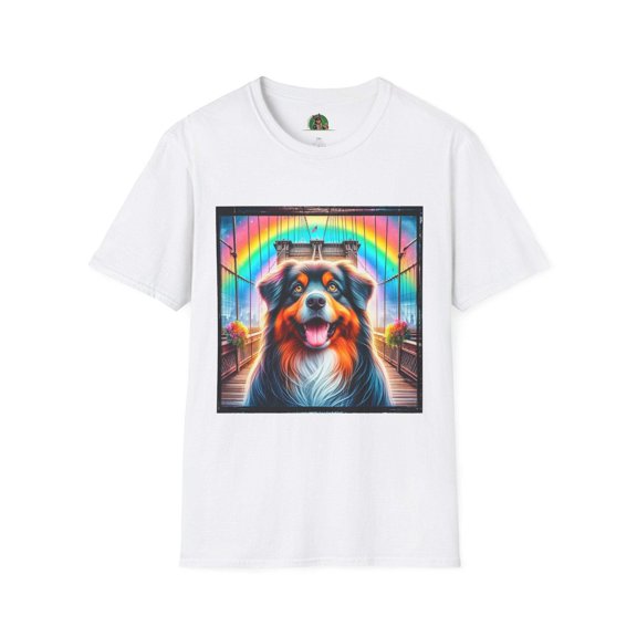 Australian Shepherd Bright Rainbow Bridge