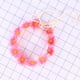 thumbnail image 5 of Diadema floral con margaritas, corona para el cabello, tocado de novia, diadema para festivales (rosa), 5 of 6