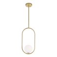 thumbnail image 1 of 1 Light Mini Pendant with Medallion Gold Finish, 1 of 2