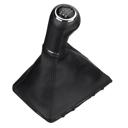6 Speed Gear Knob Shift Stick Gaiter for Vauxhall Opel Astra Corsa D Zafira B 05-10