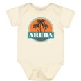thumbnail image 3 of Inktastic Aruba Vacation Sunset Boys or Girls Baby Bodysuit, 3 of 5