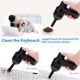 thumbnail image 3 of Mini Portable Rechargeable Keyboard and Laptop Vacuum Cleaner, 3 of 4