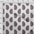 thumbnail image 2 of oneOone Tissu en Jersey de Viscose Motif Cachemire Imprimé 60 Pouces de Large, 2 of 5