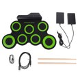 thumbnail image 1 of OUNONA 1 Ensemble de Tambours Compacts Portable ABS pour Famille, 1 of 8