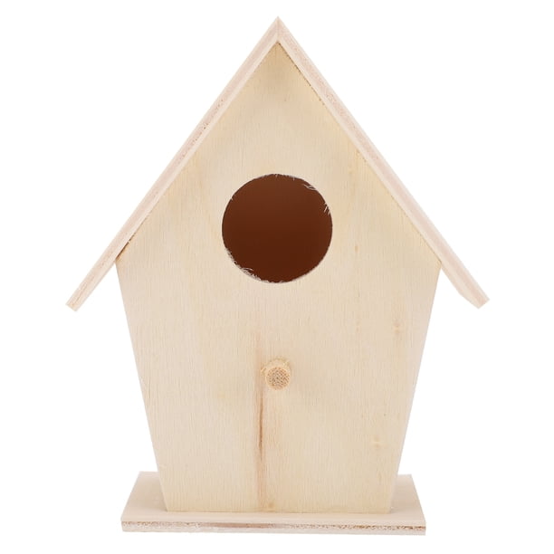 Casas Para Pájaros De Bricolaje, Utilizadas Para Pinturas De Bricolaje Casa Para Pájaros Para Jardines Para Exteriores Para Jardines Para Interiores Para Patios