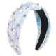 thumbnail image 1 of Diademas para mujer,Diademas para mujer,Diademas para mujer Diademas,Diadema ancha anudada,Diadema superior adornada con joyas,Diadema elegante para el cabello para mujer, 1 of 5