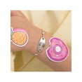 thumbnail image 4 of 925 Sterling Silver Heart Tag Identification Bracelet For Young Girls 6.5", 4 of 6