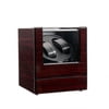 ametoys Double Watch Winder Automatic Rotation Wood Display Case Storage Organizer