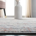 thumbnail image 5 of SAFAVIEH Amelia Scott Geometric Area Rug, Gray/Rust, 5'5" x 7'7", 5 of 11