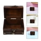 thumbnail image 2 of Cofre del tesoro de madera vintage: joyero con cerradura, gran capacidad, decorativo, organizador para la decoración del hogar., 2 of 6